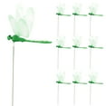 thumbnail image 1 of Clearance Items! 10PCS Dragonfly Garden Stake Ornaments, Decorative Artificial Dragonflies for Flower Pots, Outdoor Garden Yard Decoration, Butterfly Stakes for Plants Todays Clearance Deals Prime!, 1 of 5