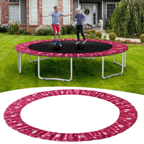 32in Trampoline Padding, Tear-Resistant Trampoline Surround Pad, Round Spring Cover for Trampoline, Replacement Pad for 32-inch Trampoline