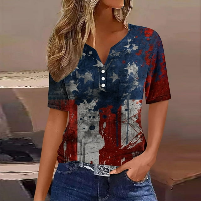 4th july shirts women