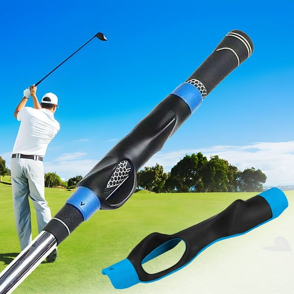 Beginner Golf Club Hand Grip Trainer, Posture Corrector Rod Set for Indoor/Outdoor Golf Training, Grip Improvement Equipment