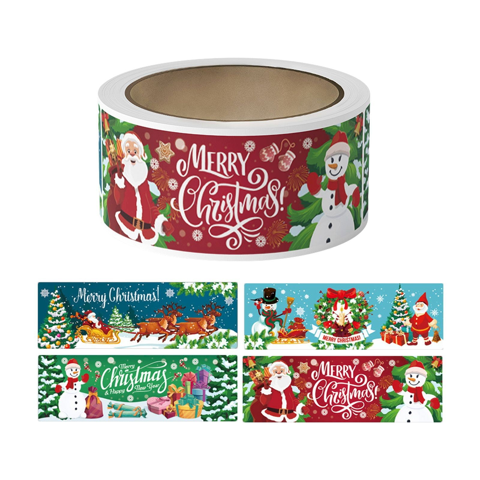 Clearance Items Christmas Stickers For Gifts Product Photography