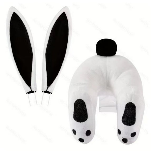 Clearance Items DIY Easter Bunny Butt Wreath Kit, Cute Butt with Ears for Home Wall Hanging, Easter Ornament and Welcome Sign, Perfect for Spring Decor and Holiday Cheer