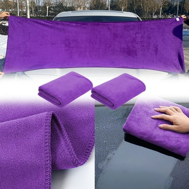Items! FAJHHA 2-Pack Quick Drying Car Towels,Absorbent Car Washing Towel,Water-Resistant and Durable,24x63 Inch Car Cleaning Cloth,Quick-Dry Towel