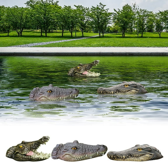 Garden Pond Floating Ornaments, Pool Simulation Floating Decor, Outdoor Pond Decorations, Decorative Floating Fish or Flower Ornament for Pool Garden