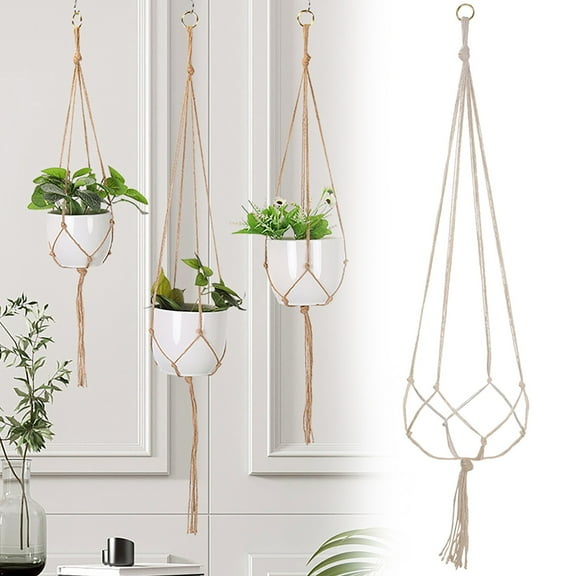 Clearance Items! Growsl Home Decor,Plant Hanger Flower Pot Plant Holder for Indoor Outdoor Decorations