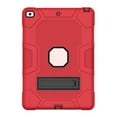 thumbnail image 1 of Clearance Items Heavy Duty iPad 9th/8th/7th Generation Case, Rugged Protective Cover for iPad 10.2" (2021/2020/2019), Shockproof Stand Case with Pen Holder, Full-Body Drop Protection, Red, 1 of 7