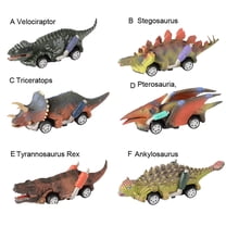 2PC Car Toys Dinosaur Toys For Boys Aged 2 3 4  Gift Christmas Gifts Pull Back Vehicles Toys for 2-9 Year Old Age Boys Dinosaur Cars (2 Pack)