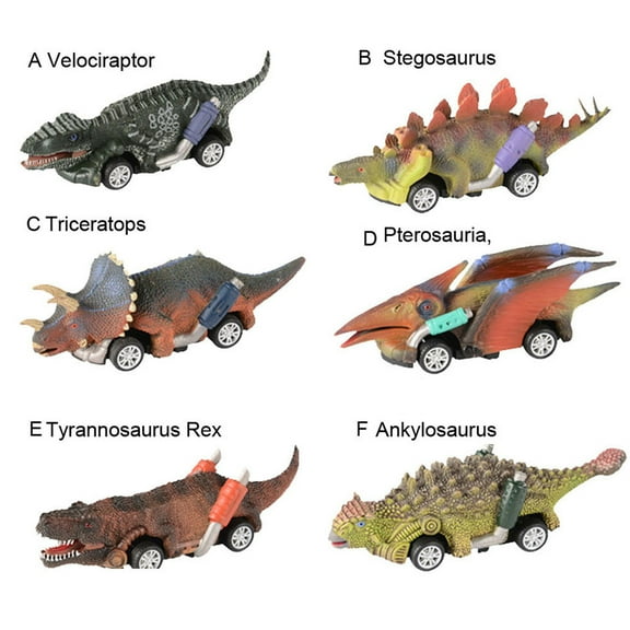2PC Car Toys Dinosaur Toys For Boys Aged 2 3 4+ Gift Christmas Gifts Pull Back Vehicles Toys for 2-9 Year Old Age Boys Dinosaur Cars (2 Pack)