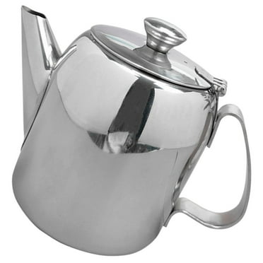 Clearance Items Portable Camping Coffee Pot, Stainless Brew Kit , Perfect for Outdoor Enthusiasts, Includes Leak-Proof Lid & Folding Handle, Travel Coffee Maker