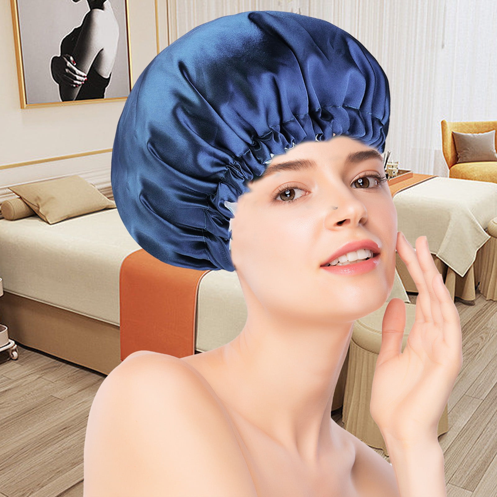 Clearance Items Reversible Silk Satin Cap For Sleeping, Adaptable