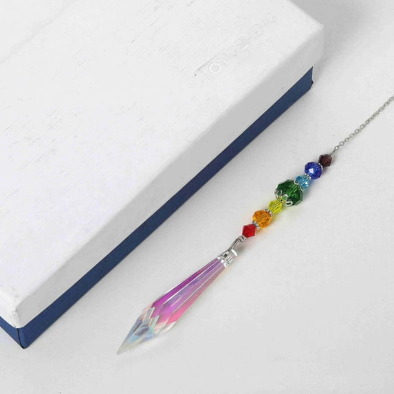 Clearance Items! Sun Catchers with Crystals, Colored Crystal Prisms Glass Hanging Pendant, Christmas Tree Decoration, Suncatcher for Window Todays Clearance Deals Prime!