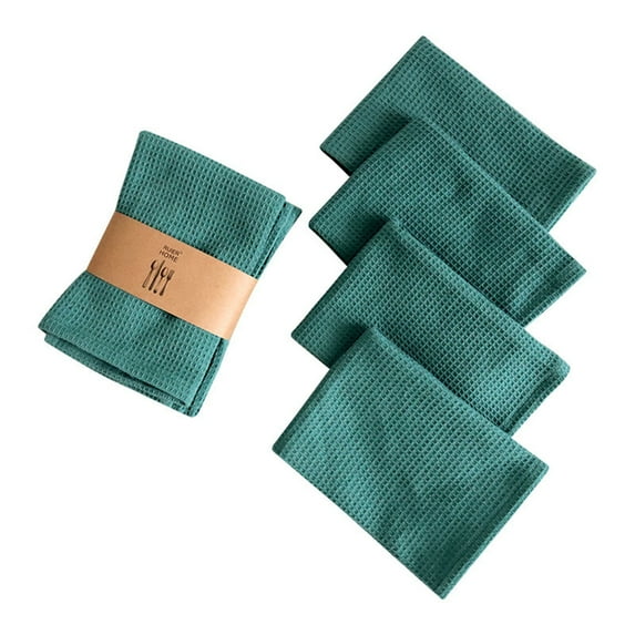 Clearance Items!TAKTUK Dish Cloths,Cotton Plain Dish Towels Pineapple Pads Kitchen Rags,Cleaning Cloths,Kitchen Essentials