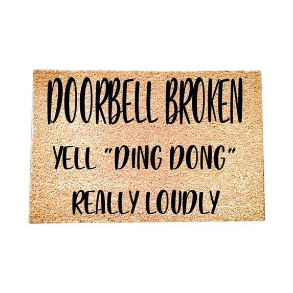 Clearance Items!TAKTUK Room Decor,Doormat,Carpet,Outdoor Front Door Welcome Mat for Home Entrances Outdoor Entrance Mats Exterior Entrance Mats,Home Decor