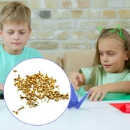 Office Depot Round-Head Fasteners, 1in., Brass, Pack Of 100, ABEL-02 ...