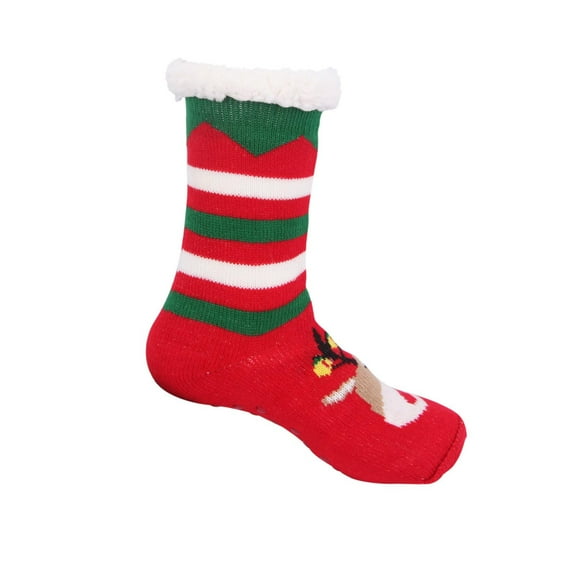 UHGANN Christmas Socks for Women Gifts Winter Warm Thick Thermal Vintage Knit Soft Crew Socks Stocking Stuffers, Christmas Gift
