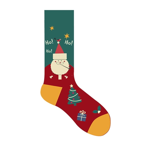 Items UHGANN Under $5 Christmas Socks, Christmas Crew Socks for Women, Holiday or Birthday Gift