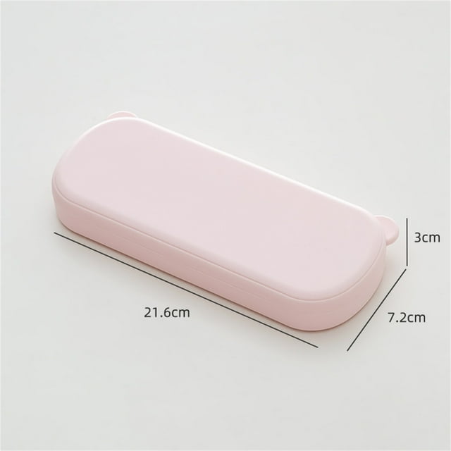 Clearance Items Under 5 Dollars Pure Color Personality Macaron Color Stationery Box Candy Color Student Pencil Case