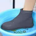 thumbnail image 1 of Waterproof Shoe Cover, Slip-Resistant Rain Shoe Covers, Thickened Outdoor Waterproof Shoe Protection, Reusable Slip-On Shoe Covers for Rainy Weather, 1 of 9