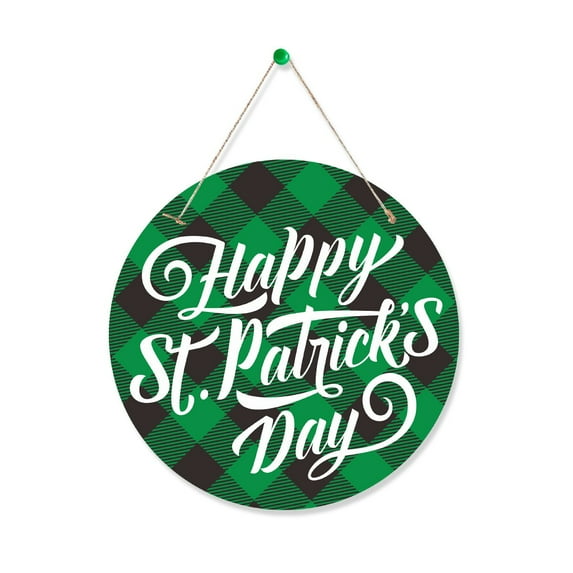 Clearance Items Welcome Sign for St. Patrick’S Day, Wooden Hanging Saint Patrick’S Day Door Decor for Home, Porch, Wall, and Irish Festival Holiday Decorations St Patricks Day Decorations