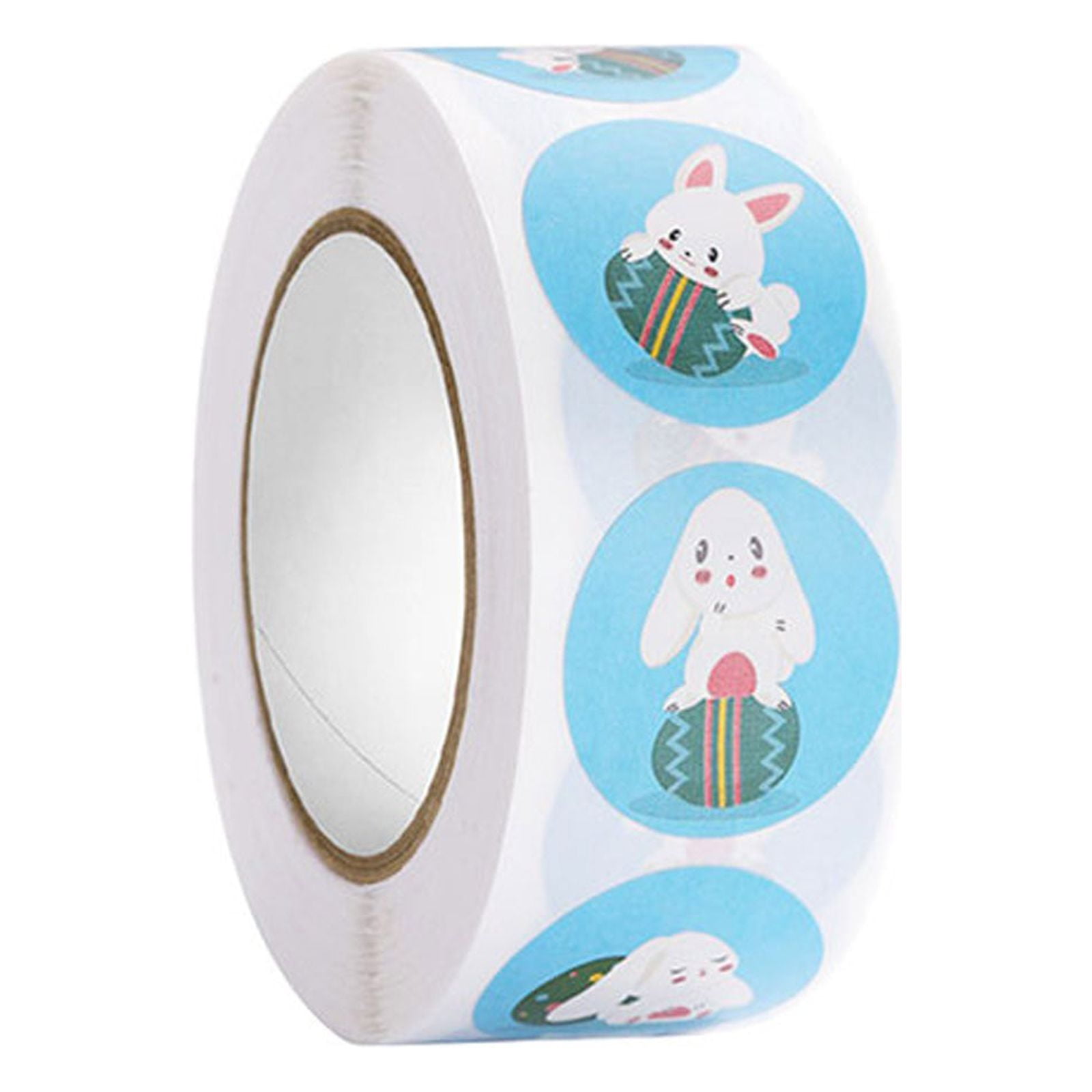 Clearance! JKLOP Stickers Easter Rabbit Eggs Cartoon Decoration Sticker