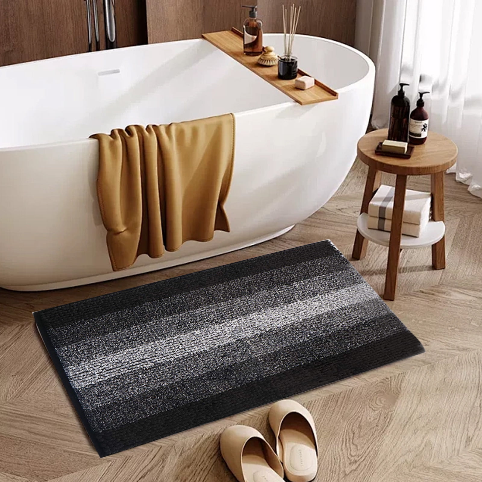 Clearance!JMYHOAM Absorbent Entrance Mat Bathroom Rug Water-absorption ...