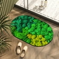 thumbnail image 1 of Clearance!JMYHOAM Bath Rug Super Absorbent Dry Rubber Backing Non Slip Washable Bathroom Floor Mats Shower Rug for In Front of Bathtub Shower Room Bathroom Accessories, 1 of 7