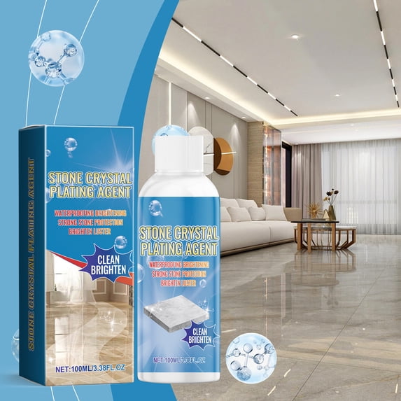 Clearance! JMYHOAM Cleaning Gadgets Stone Crystal Plating Agent Kitchen Quartz Ceramic Tile Countertop Scratch Repair Cleaning Stains Brightening Agent 100ml Cleaning Supplies