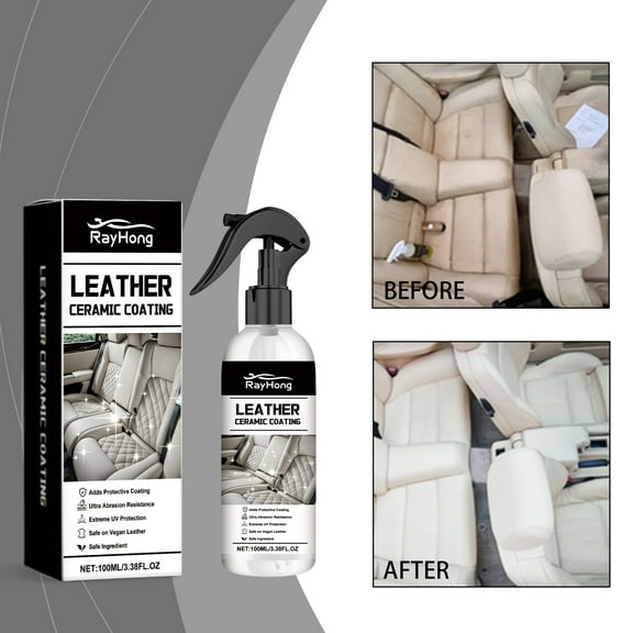 Clearance! JMYHOAM Cleaning Gadgets Vehicle Leather Ceramic Protective Coating Provides Long-lasting Protection for The Interior Leather Easy to Clean Agent 100ml Cleaning Supplies