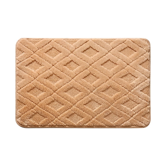 Clearance!JMYHOAM Diamond Carpet Absorbent Diatom Mud Rubber Mat Machine Washing Bathroom Household Mat toilet Mat Bathroom Accessories Floor Mats