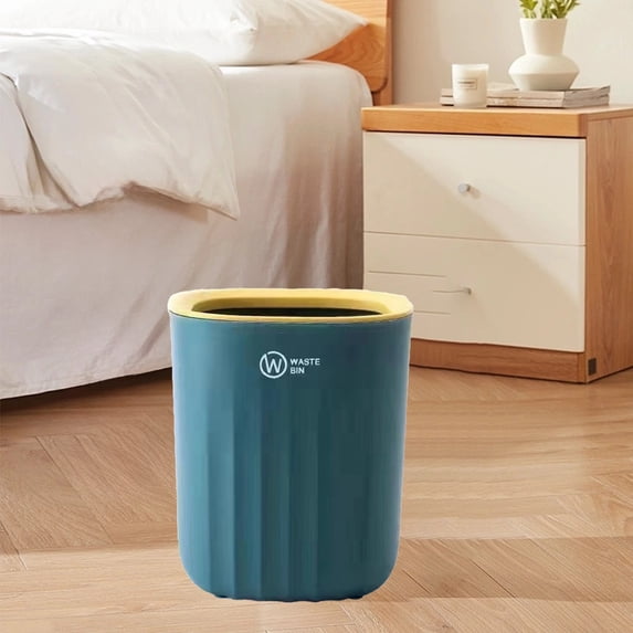 Clearance! JMYHOAM Garbage Can Trash Can Pressure Trash Can Garbage Can Wastebaskets for Bathroom Bedroom Office Kitchen Small Space Living Trash Bin Garbage Bin Cleaning Supplies