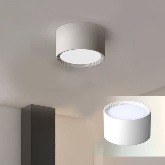 Clearance! JMYHOAM Night Lights Mounted Downlight Round Lamp Led Ceiling Living Room Bedroom Corridor Aisle Light 7W12W15W Super Bright 6000K Ceiling Lamp Household Appliances