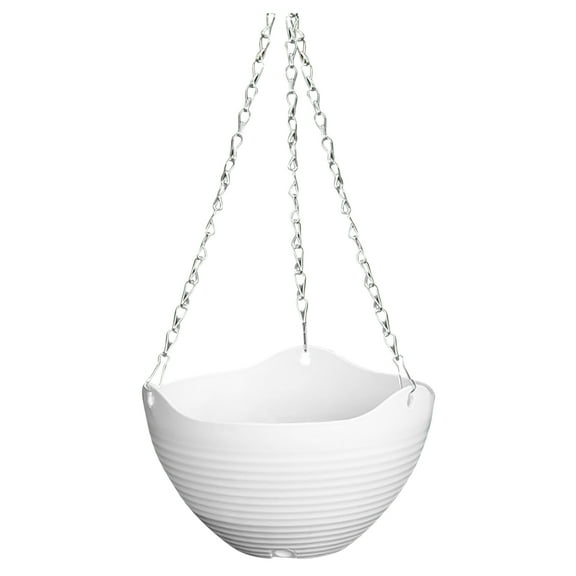 Clearance! JWDX Basin, Basin Promotion, Colorful Hanging Plastic Flower Pots Garden Hanging Pots for Plants Small Size 21X13Cm