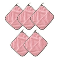 Clearance! JWDX Cleaning Cloth, Wipes Promotion, Daily Rag Toweldish Kitchen Cloth Dish Oilcleaning Non Stick Clothkitchen Cleaning Supplies Pink