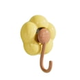 thumbnail image 1 of Clearance! JWDX Hooks, Traceless Hook, Sunflower Shaped Suction Cup Hooks for Hanging Without Drilling Leaving No Marks. Strong Vacuum Suction Hooks for Kitchen Living Room and Bathroom., 1 of 7
