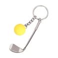 thumbnail image 1 of Clearance! JWDX Pendant, Hangs Promotion, Simulation Golf Keychain Bag Pendant Sports Supplies Ball Keychain, 1 of 3