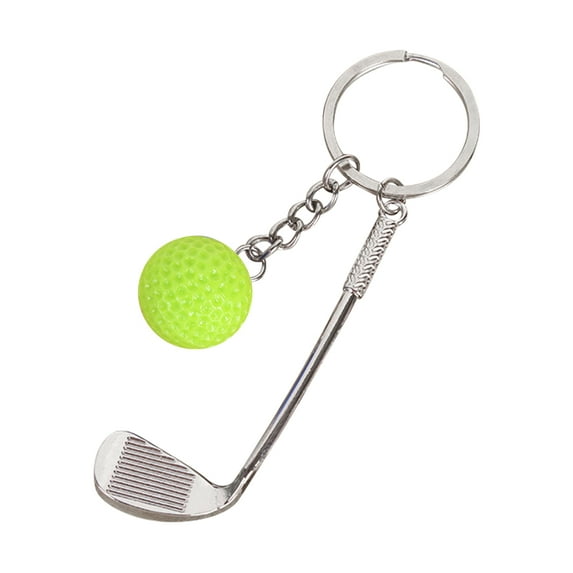 Clearance! JWDX Pendant, Hangs Promotion, Simulation Golf Keychain Bag Pendant Sports Supplies Ball Keychain