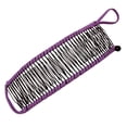 thumbnail image 1 of Jewelry VerPetridure Anti-Slip Hair Clip Retro Banana Hair Clip Elastic Hair Accessory 40 Teeth Banana Comb Hair Clip For Thick Wavy Natural Curls, 1 of 4