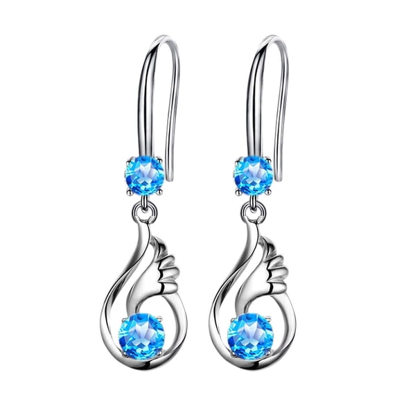Clearance Jewelry Under $5 VerPetridure Women's Earrings Pendant Zircon Inlaid Creative Earrings Temperament Long Style Women's Earrings Hanging Jewelry