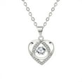 thumbnail image 1 of Jewelry VerPetridure Beating Heart Necklace Female Heart Clavicle Chain Gift Pendant, 1 of 3