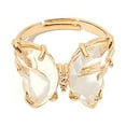 thumbnail image 1 of Jewelry VerPetridure Butterfly Color Transparent Living Ring Super Immortal Ring, 1 of 3
