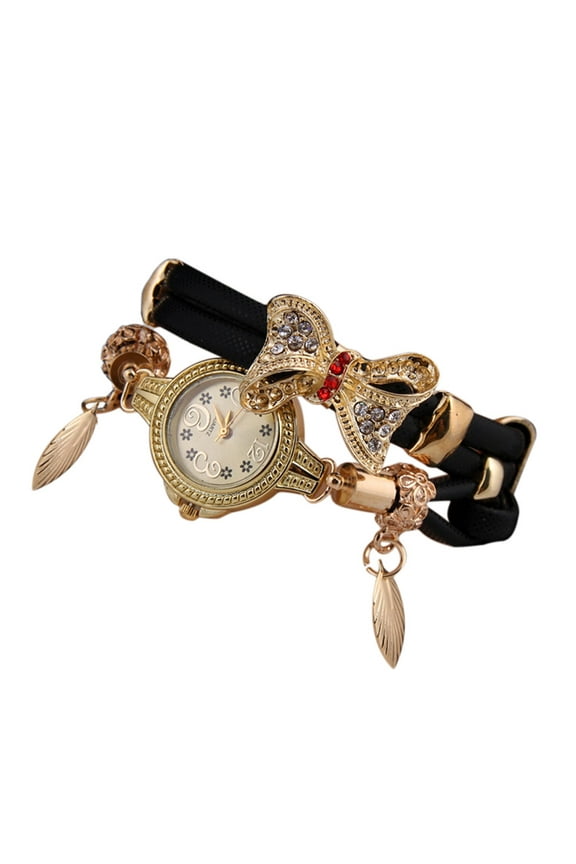 Jewelry VerPetridure Butterfly Retro Rhinestone Bracelet Watches Women Lovely Wedding Quartz Watches