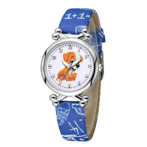 Jewelry VerPetridure Cartoons buckle Dazzling Mesh Belt Watch Rubber watch