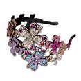 thumbnail image 1 of Jewelry VerPetridure Crystal Flower Headband Women Sparkling Hair Band Crystal Accessory, 1 of 5