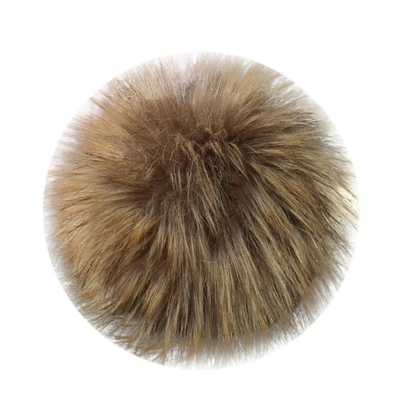 Jewelry VerPetridure DIY Faux Fox Fur Fluffy Pompom Ball for Knitting Hat Hats