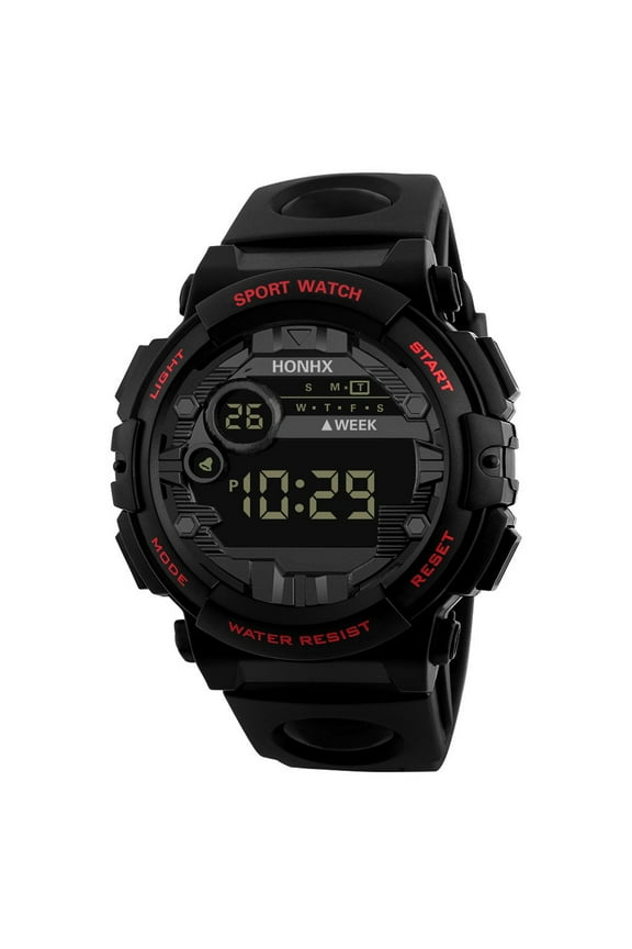 Jewelry VerPetridure HONHX Luxury Mens Digital LED Watch Date Sport Men Outdoor Electronic Watch