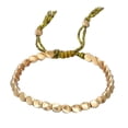 thumbnail image 1 of Jewelry VerPetridure Handmade Tibetan Copper Bead Rope Bracelet & Bangles Unisex Wax Thread, 1 of 2