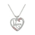 thumbnail image 1 of Clearance Jewelry Under $5 VerPetridure Heart Shaped Crystal Pendant Necklace Jewelry Mother's Day Gift For Mom, 1 of 4
