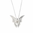thumbnail image 1 of Jewelry VerPetridure Ladies Butterfly Necklace Color Dripping Oil Necklace Jewelry Sweater Accessories, 1 of 9