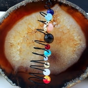 Jewelry VerPetridure Ladies Winding Universe Solar System Bead Earrings Jewelry