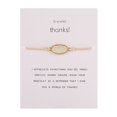 thumbnail image 1 of Clearance Jewelry Under $5 VerPetridure Natural Stone Woven Paper Card Bracelet Decorative Bracelet Accessories, 1 of 1